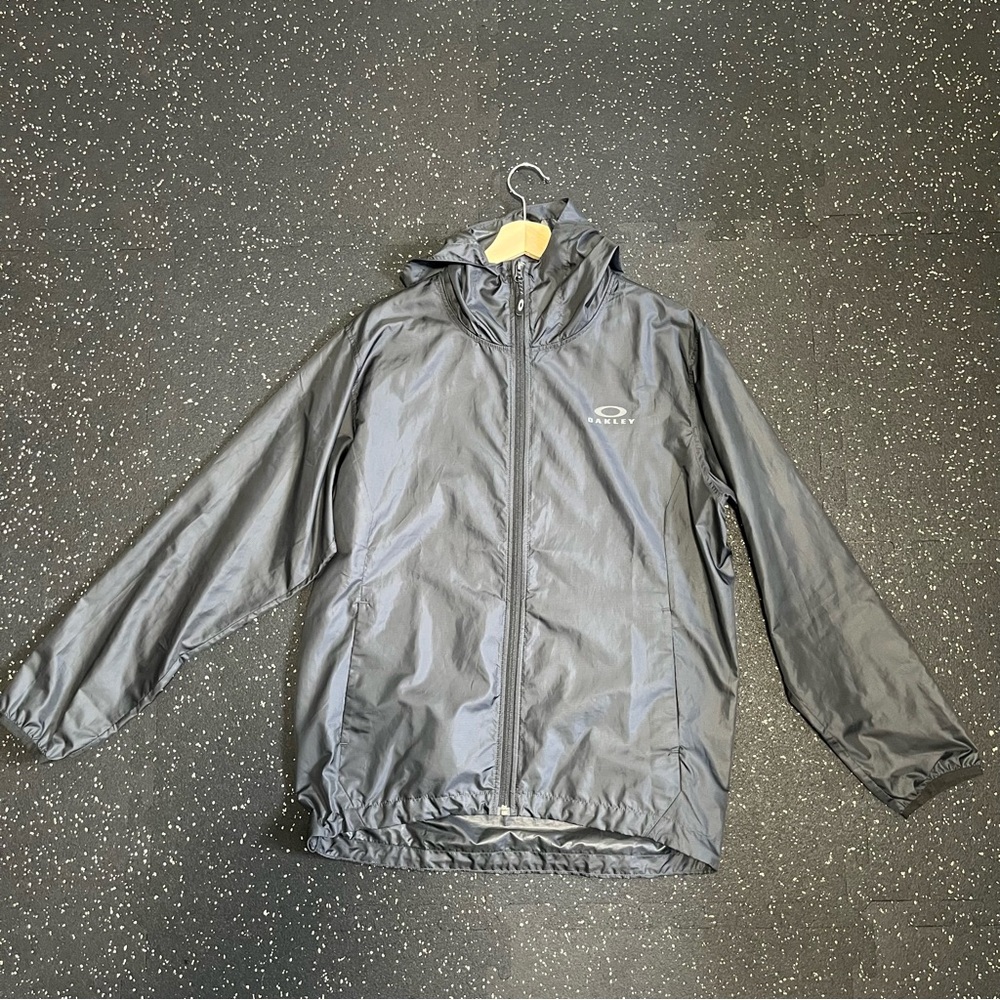 Oakley Black Windbreaker Jacket